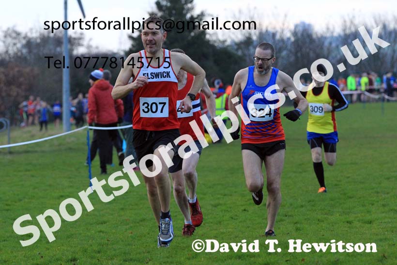 Masters mens 2022 Birtley Cross Country Relays. Photo: David T. Hewitson/Sports for All Pics